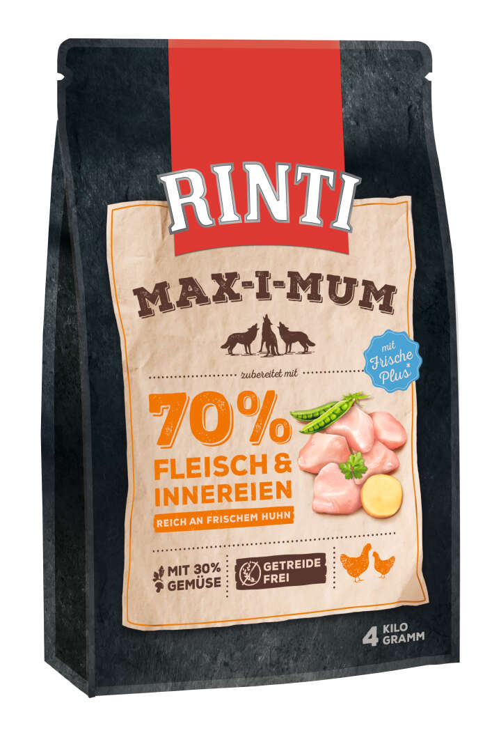 RINTI Hunde-Trockenfutter MAX-I-MUM Huhn